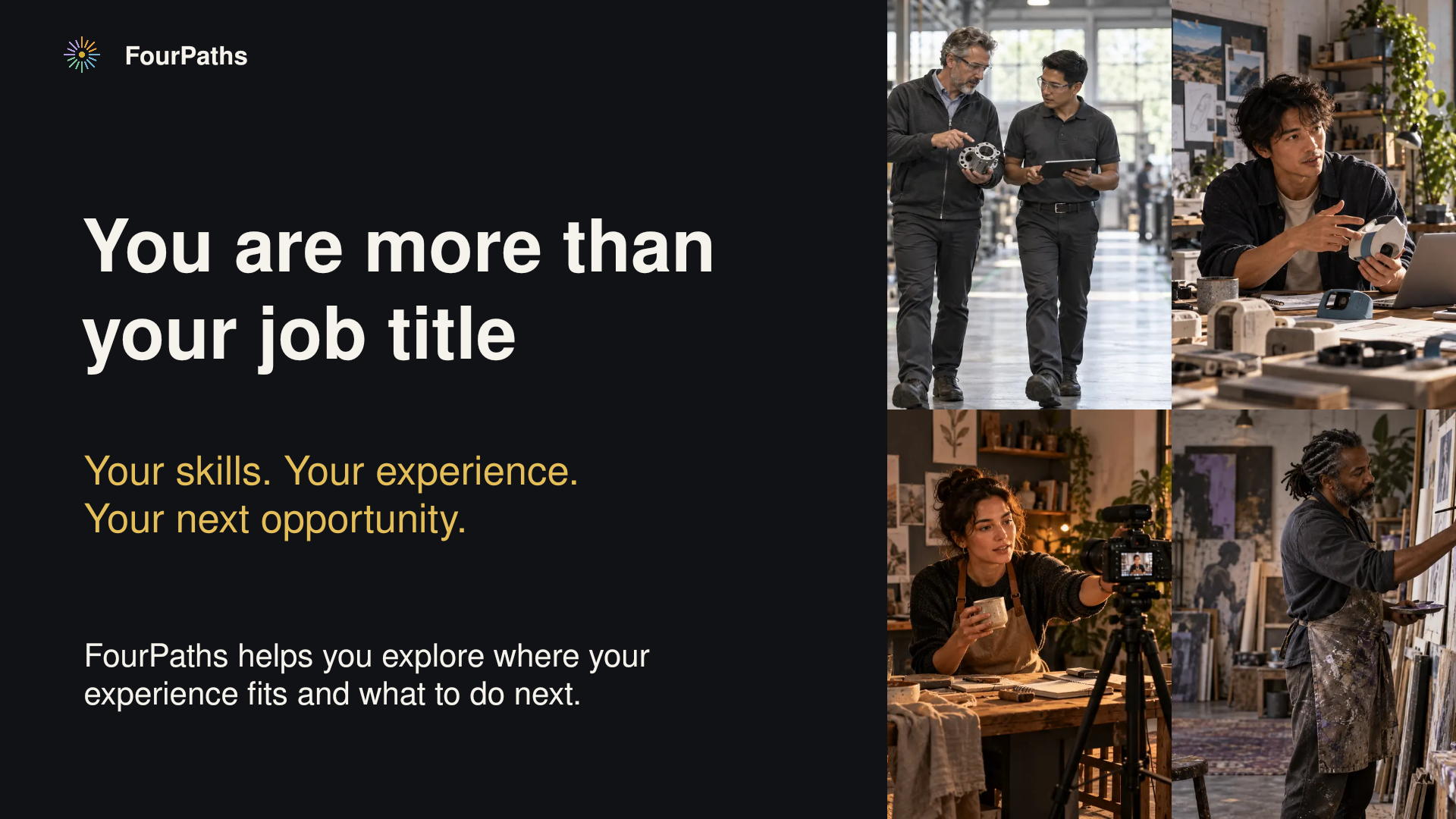 Slide 1: You are more than your job title